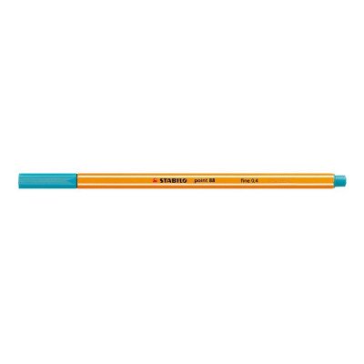 Rostirón, tűfilc 0,4mm, STABILO Point 88 türkiz