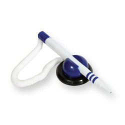 Ügyféltoll fehér-kék test fekvő Bluering® , írásszín kék Író- irodaszer, papíráru Bluering