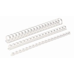 Spirál műanyag, 38mm, 281-340lap, 50 db/doboz, Fellowes® fehér Irodatechnika, kellékei Fellowes