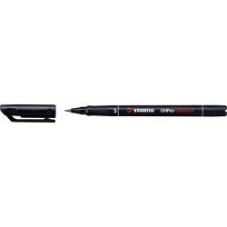 Alkoholos marker 0,4mm, STABILO OHPen S fekete Író- irodaszer, papíráru Stabilo