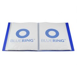 Iratvédő mappa A4, 10 tasakos Bluering®, kék