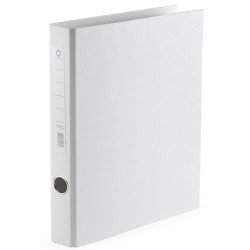 Gyűrűskönyv A4, 4,5cm, 2 gyűrűs PP/PP Bluering® Prémium fehér Gyűrűskönyv Bluering