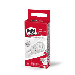Hibajavító betét utántöltő kazetta 4,2mmx12m rollerhez Pritt Hibajavító roller Pritt