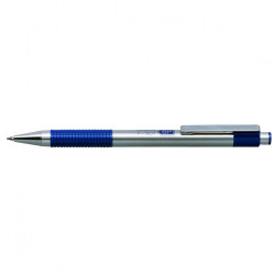 Golyóstoll 0,7mm, kék test, Zebra F-301, írásszín kék Golyóstoll Zebra