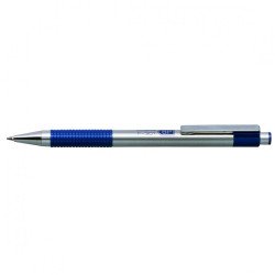 Golyóstoll 0,7mm, kék test, Zebra F-301, írásszín kék Golyóstoll Zebra