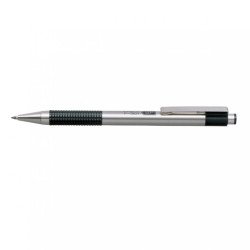 Golyóstoll 0,7mm, fekete test, Zebra F-301, írásszín kék Golyóstoll Zebra