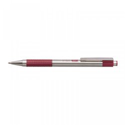 Golyóstoll 0,7mm, bordó test, Zebra F-301, írásszín kék Golyóstoll Zebra