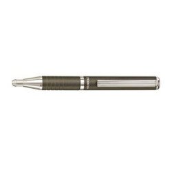 Golyóstoll metál szürke test, Zebra SLF1, írásszín kék Golyóstoll Zebra