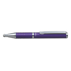 Golyóstoll metál lila test, Zebra SLF1, írásszín kék Golyóstoll Zebra