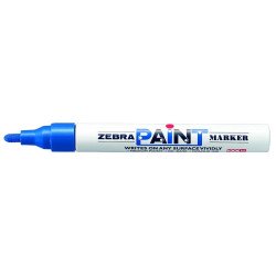 Lakkmarker olajbázisú Zebra kék Író- irodaszer, papíráru Zebra