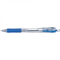 Golyóstoll 0,7mm, Zebra Tapli clip Eco, írásszín kék Golyóstoll Zebra