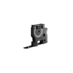 Feliratozógép szalag Dymo D1 S0720610/45021 12mmx7m ORIGINAL fehér/fekete