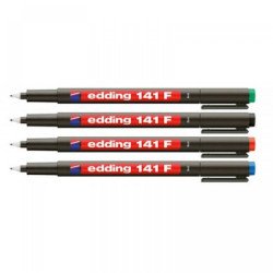 Alkoholos marker 0,6mm, 141F OHP Edding kék Író- irodaszer, papíráru Edding