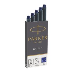 Töltőtoll tintapatron, 5 patron/doboz 1950384 Parker Royal kék Író- irodaszer, papíráru Parker