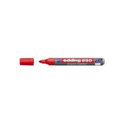 Táblamarker 1,5-3mm, kerek Edding 250 piros Író- irodaszer, papíráru Edding