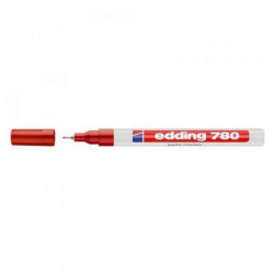 Lakkmarker 0,8mm, kerek Edding 780 piros Író- irodaszer, papíráru Edding