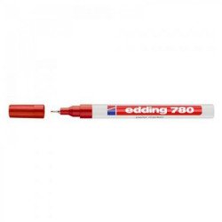 Lakkmarker 0,8mm, kerek Edding 780 piros Író- irodaszer, papíráru Edding