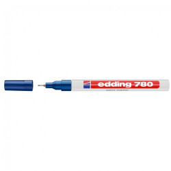 Lakkmarker 0,8mm, kerek Edding 780 kék Író- irodaszer, papíráru Edding