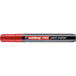 Lakkmarker 2-3mm, kerek Edding 790 piros Író- irodaszer, papíráru Edding