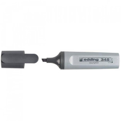 Szövegkiemelő 2-5mm, vágott Edding 345 szürke Író- irodaszer, papíráru Edding