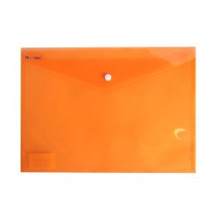 Irattartó tasak A4, PP patentos Bluering® transzparens narancs Irattartó tasak, patentos Bluering