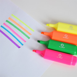 Szövegkiemelő lapos test Bluering® rózsaszín