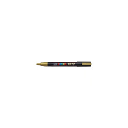 Dekormarker 0,9-1,3mm, PC-3M Uni Posca arany Dekormarker Uni