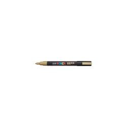 Dekormarker 0,9-1,3mm, PC-3M Uni Posca arany