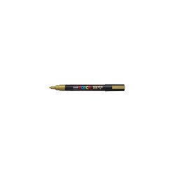 Dekormarker 0,9-1,3mm, PC-3M Uni Posca arany Dekormarker Uni