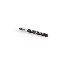 Dekormarker 0,9-1,3mm, PC-3M Uni Posca fehér Dekormarker Uni