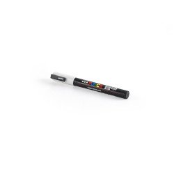 Dekormarker 0,9-1,3mm, PC-3M Uni Posca fehér Dekormarker Uni