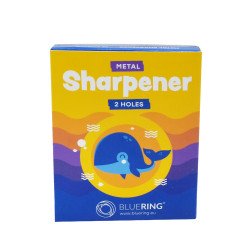 Hegyező 2 lyukú fém, Bluering®,