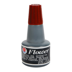 Bélyegzőfesték 30ml, Bluering® Flower piros Bélyegző és kelléke Bluering