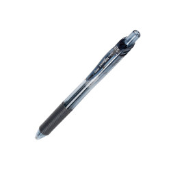 Rollertoll zselés 0,25mm, tűhegyű BLN105-AX, Pentel EnerGelX, írásszín fekete