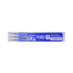 Rollertoll betét golyóméret 0,5mm, 3 db/csom Pilot Frixion Ball, írásszín kék
