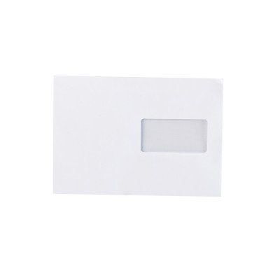 Boríték LC/5 enyvezett bélésnyomott jobb ablakos külső füles 45x90mm 162x229mm J20A60 Bluering® fehér