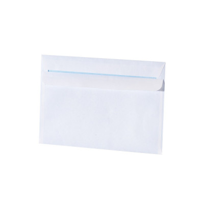 Boríték LC/6 öntapadó bélésnyomott 114x162mm Bluering® fehér