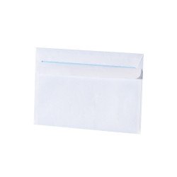 Boríték LC/6 öntapadó bélésnyomott 114x162mm Bluering® fehér Boríték Bluering