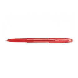 Golyóstoll 0,7 kupakos F Super Grip G Pilot, írásszín piros