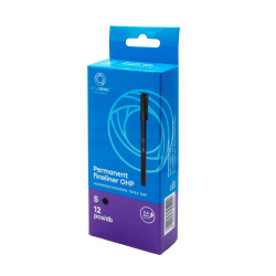 Rostirón, tűfilc alkoholos 0,4mm, OHP Bluering® S fekete