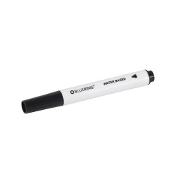 Flipchart marker rostirón vizes kerek végű 3mm, Bluering® fekete Flipchart marker Bluering