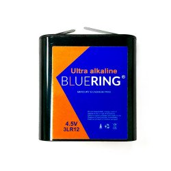 Elem 3LR12 4,5v tartós alkáli lapos elem Bluering® Elem, akkumulátor, töltő Bluering
