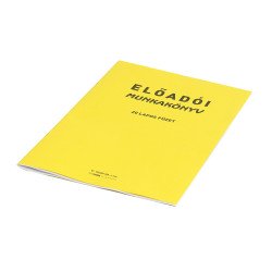 Előadói munkakönyv 20lapos füzet C.5230-58 Író- irodaszer, papíráru Nyomell