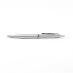 Golyóstoll 0,8mm, fém, rozsdamentes acél test, díszdobozban Bluering® Metal, írásszín kék