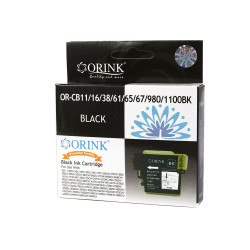 Brother CB11/LC980/LC985/LC1100XL tintapatron black ORINK Nyomtatók, másolók, kellékeik Orink