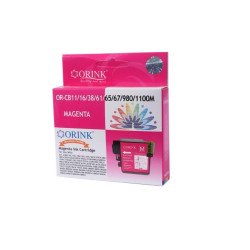 Brother CB11/LC980/LC985/LC1100XL tintapatron magenta ORINK Nyomtatók, másolók, kellékeik Orink