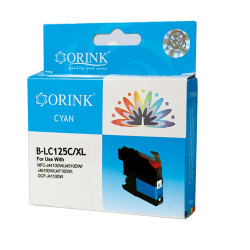 Brother LC125XL tintapatron cyan ORINK Nyomtatók, másolók, kellékeik Orink