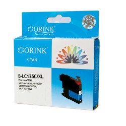 Brother LC125XL tintapatron cyan ORINK Nyomtatók, másolók, kellékeik Orink