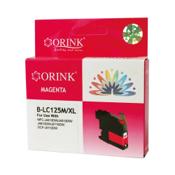 Brother LC125XL tintapatron magenta ORINK Nyomtatók, másolók, kellékeik Orink