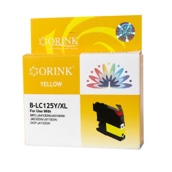 Brother LC125XL tintapatron yellow ORINK Nyomtatók, másolók, kellékeik Orink